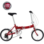 FIAT AL-FDB166【16インチアルミフレーム折りたたみ自転車】 FIAT AL-FDB166【16インチアルミフレーム折りたたみ自転車】